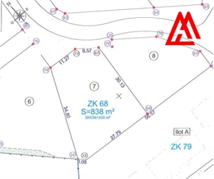 terrain a batir à la vente -   80150  CRECY EN PONTHIEU, surface 838 m2 vente terrain a batir - UBI427255040